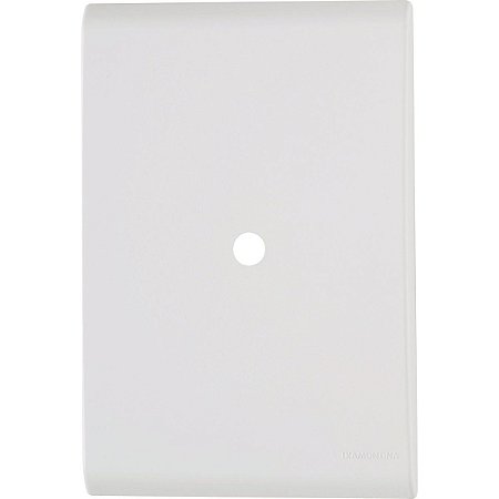 PLACA COM 1 FURO 9,5 MM 4X2 TRAMONTINA LIZ BR 57106/002