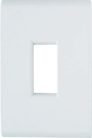 PLACA 1 POSTO VERTICAL 4X2 TRAMONTINA LIZ BR 57106/003