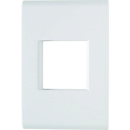 PLACA 2 POSTOS JUNTOS 4X2 TRAMONTINA LIZ BR 57106/005