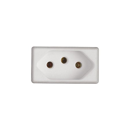 MÓDULO TOMADA 2P+T TRAMONTINA 10 A BR 57115/030