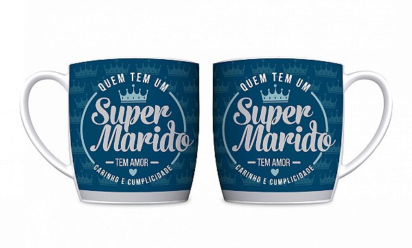 CANECA 360ML - SUPER MARIDO (unidade)