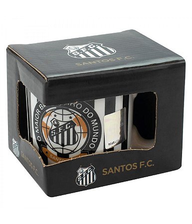 CANECA DE PORCELANA SANTOS 120ML