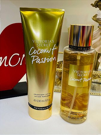 KIT BODY SPLASH + CREME VICTORIA'S SECRET - COCONUT PASSION