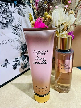 KIT BODY SPLASH + CREME VICTORIA'S SECRET - BARE VANILLA