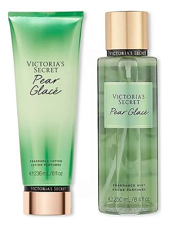 KIT BODY SPLASH + CREME VICTORIA'S SECRET - PEAR GLACE