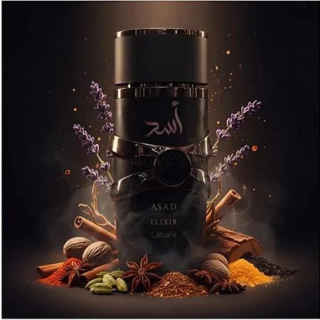 LATTAFA ASAD ELIXIR EDP PERFUME MASCULINO 100ML - ClauMixx