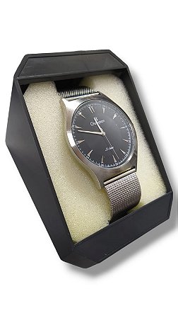 ESTOJO PARA RELÓGIO 9804 PRETO C/12