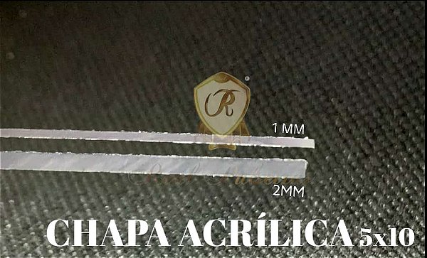CHAPA ACRILICA