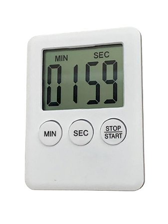 Temporizador Relógio Timer Despertador Digital Cozinha C/ima