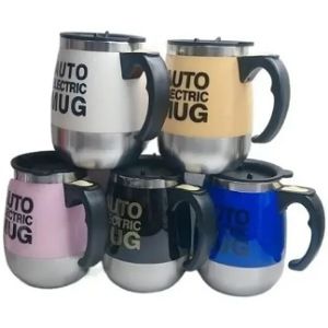Caneca Elétrica Magnética Automática Mistura Shake Café Chá útil para o dia a dia