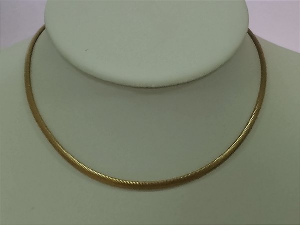 Choker em malha snake