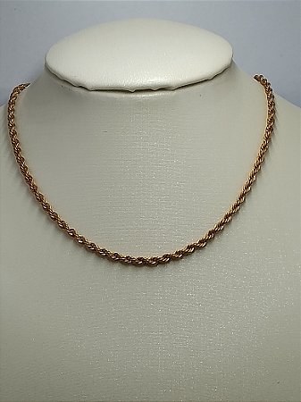 Choker cordão baiano 3mm