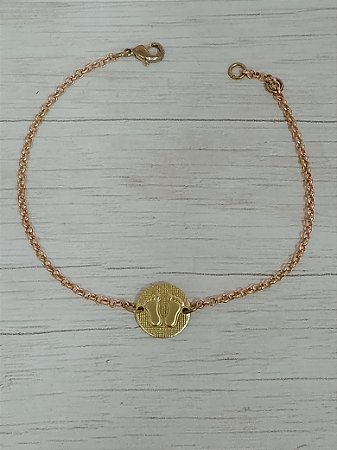 Pulseira medalha