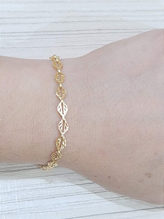 Pulseira folha