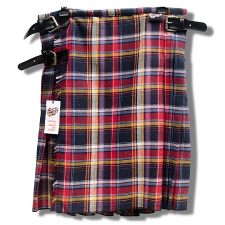 Kilt Masculina em Flanela - Xadrez Inglês