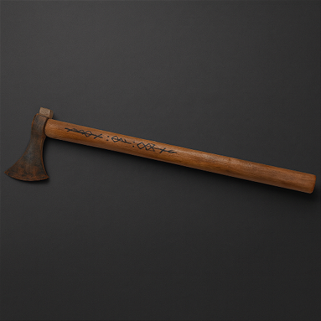 Machado Artesanal Viking – Cabo de Canela e Lâmina Forjada