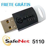 Token Safenet 5110 para certificado digital e-CPF, e-CNPJ, NFe – 50 Unidades
