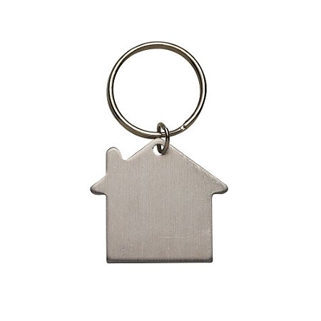 Chaveiro Plaquinha Formato Casa - Min. 100 peças - Person Laser