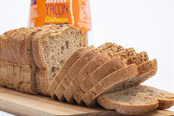 Pão de Batata Yacon e Linhaça Sem Glúten e Lactose 450g