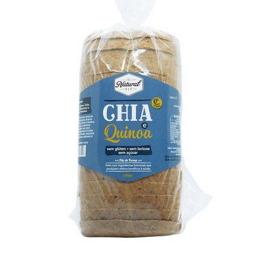 Pão de Chia e Quinoa Sem Glúten e Lactose 450g