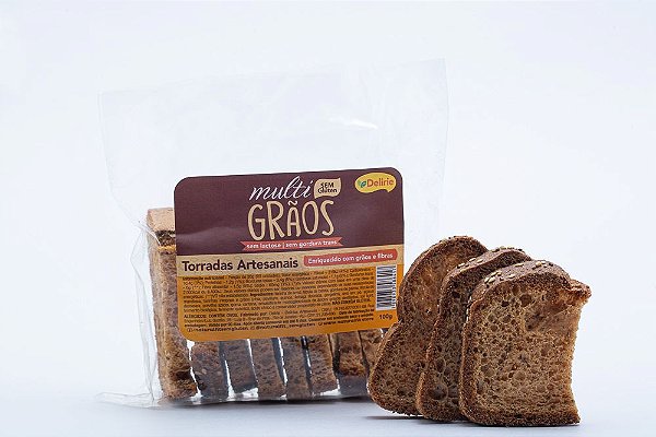 Torradinha Multigrãos Sem Glúten e Lactose 100g