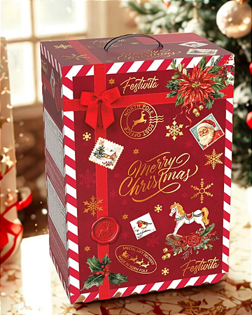 Cesta natal festiva -(Preço Pedidos Corporativo acima de 12 unidades)