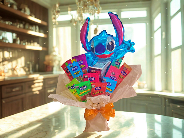 Buquê Doces Fini Stitch.