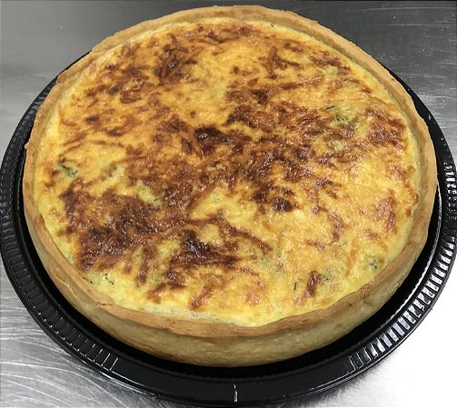 Quiche de alho poró - Somente retirada