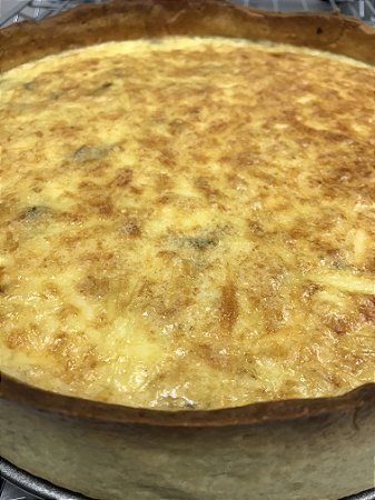 Quiche de cogumelos - Somente retirada