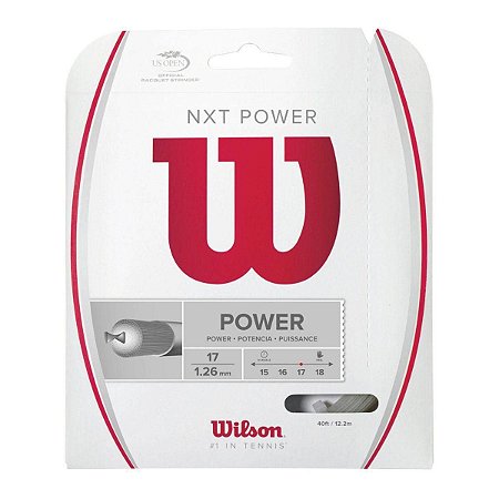 Corda Wilson Nxt Power 17 1.26mm - Set Individual - Natural