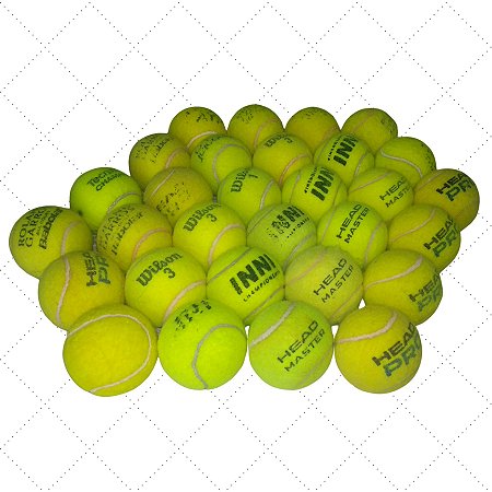 Lote com 30 bolinhas de tênis recicladas para Pets, Artesanato, Terapias, Fisioterapia, Malabarismo, Brincadeiras e Etc