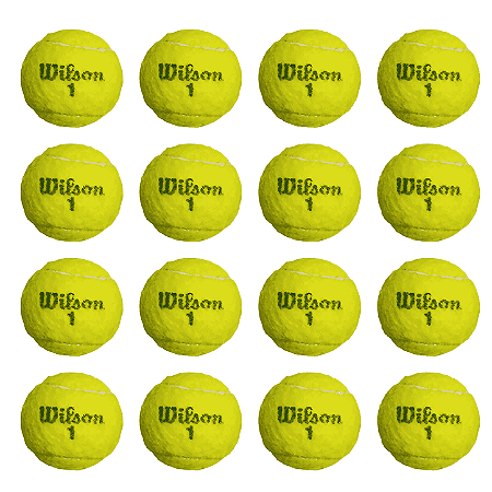 Bola de Tênis Wilson Repressurizada Amarelo