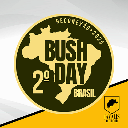 Patch Bordado BushDay Brasil 2º Edição (2025)