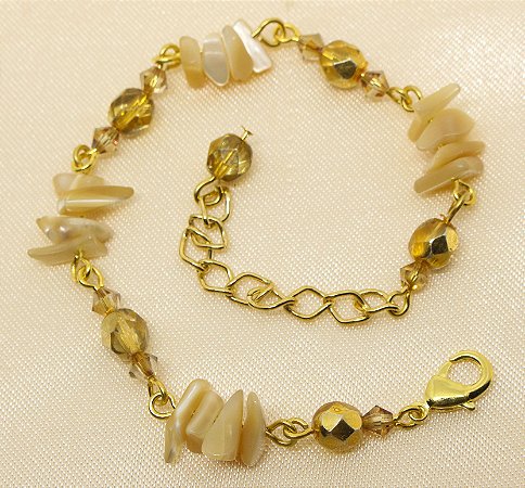 Pulseira partezinhas com pedras
