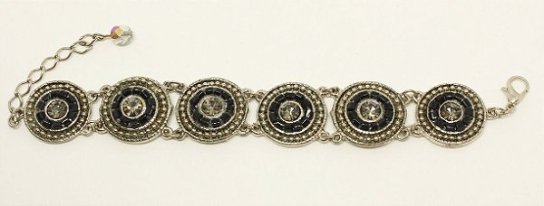 Pulseira Indiana base prata