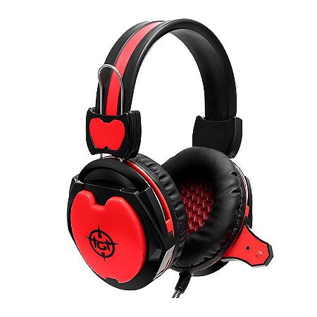 Headset Gamer TGT Blaze p2 3.5mm Cabo 2m para PC Ps4 Xbox One Tablet Celular Notebook