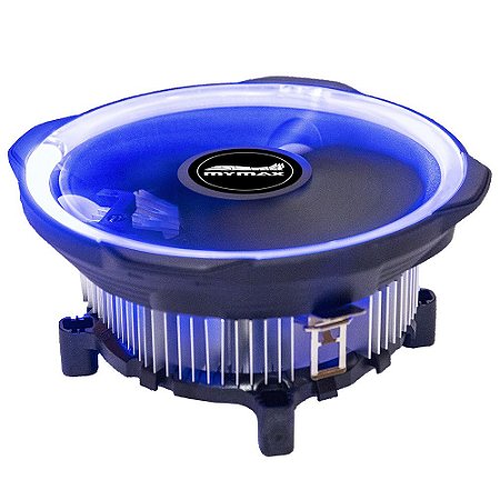 Cooler para Processador Intel E amd Mymax 120mm CCHX12-BL com LEd Azul