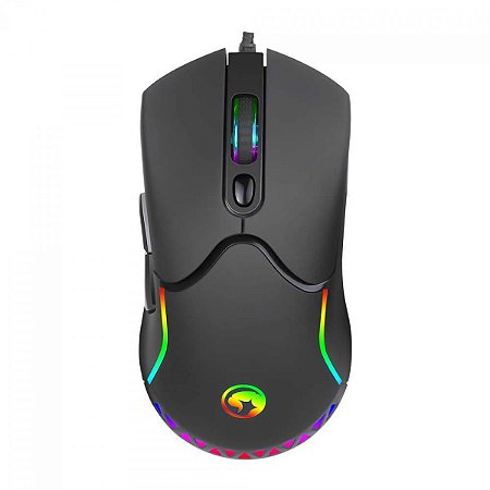 Mouse Gamer Marvo M359 3200 DPI RGB Usb 7 botões