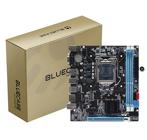 Placa Mãe B75 Bluecase Socket Lga1155 BMBB75-G3HGU-M2R2BX