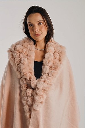 Pashmina Vail Rosa Claro