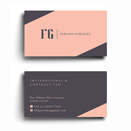 Modelos de Cartão de Visita para Advogados