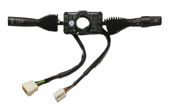 CHAVE REVERSAO TRANSMISSAO/SETA/FAROL (2 plugs 6pinos/6pinos/1pino)