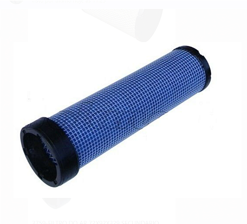FILTRO DE AR SECUNDARIO EMPILHADEIRA 4T-10T HELI/TCM/TOYOTA MEDIDAS 72X92X329