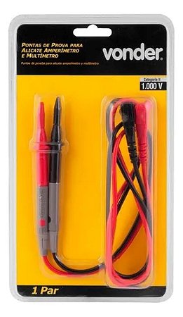 PONTA PROVA CAT-III P/ARA ALICATE / MULTIMETRO VONDER