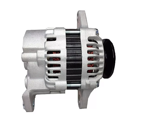 ALTERNADOR 12V 40A (POLIA ESTREITA) MOTOR MAZDA FE2.0 / FE2.2- MITSUBISHI 4G64 S4S / S6S HYSTER / YALE / CLARK / JUNGHEI