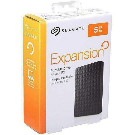 HD Seagate Externo Expansion - 5TB - Usb 3.0