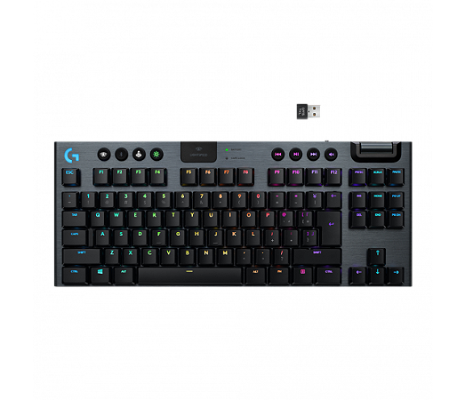 Teclado Gamer Logitech - G915 TKL - RGB, Wireless Lightspeed, Bluetooth, Switch GL Tactile