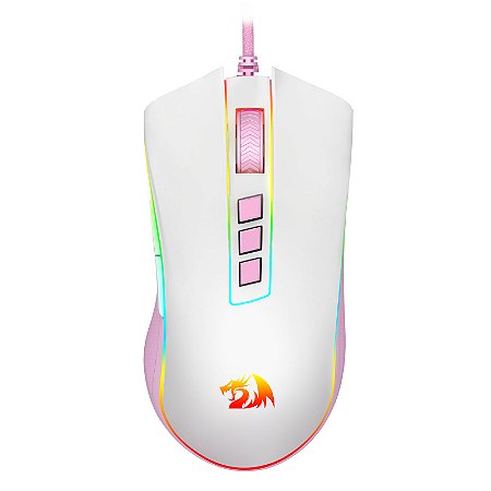 Mouse gamer Redragon - Cobra Lolipop - RGB, Sensor PWM3327, Polling Rate 1000Hz, 12400 DPi