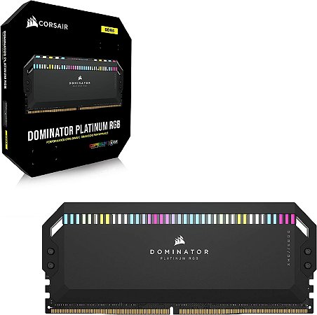 Memoria RAM Corsair - DOMINATOR PLATINUM RGB - RGB, DDR5, 2x16 GB, 7200MHz, XMP 3.0
