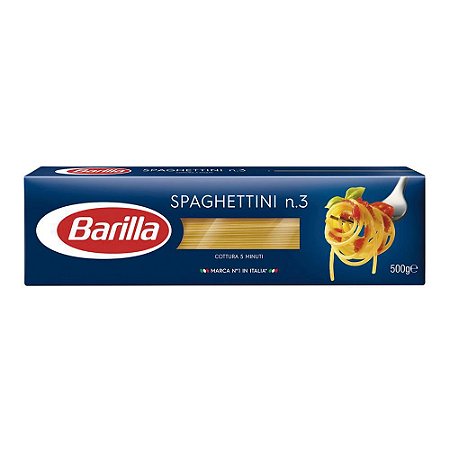 Massa  Spaghettini nº 3 500g - Barilla
